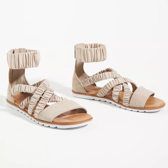 Anthropologie Sorel Ella II Ankle-Strap Sandals - Picture 1 of 14